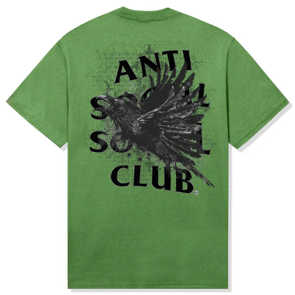 ANTI SOCIAL SOCIAL CLUB UNDER THE TREES TEE DILL GREEN