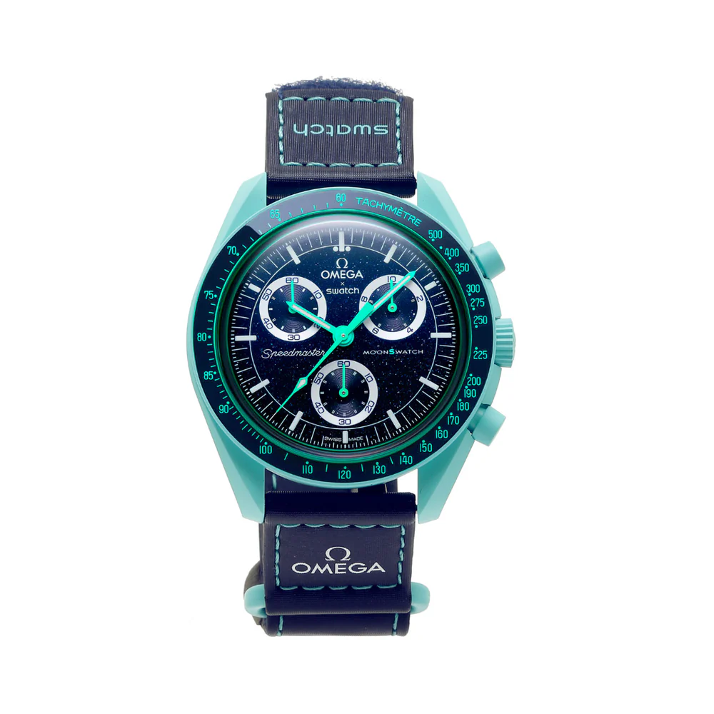 SWATCH X OMEGA BIOCERAMIC MOONSWATCH MISSION ON EARTH - POLAR LIGHTS