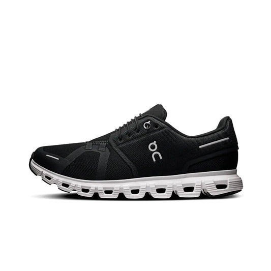 ON RUNNING CLOUD 6 BLACK WHITE