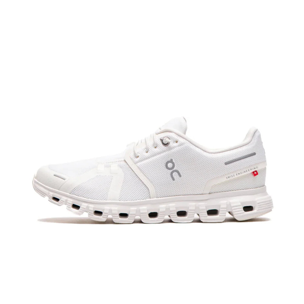 ON RUNNING CLOUD 6 ALL WHITE