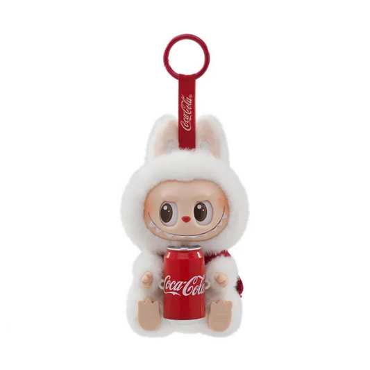 POP MART LABUBU THE MONSTERS COCA COLA SERIES HAPPY FACTOR VINYL PLUSH FIGURE
