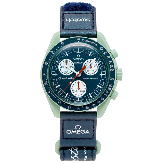 SWATCH X OMEGA BIOCERAMIC MOONSWATCH MISSION TO EARTH