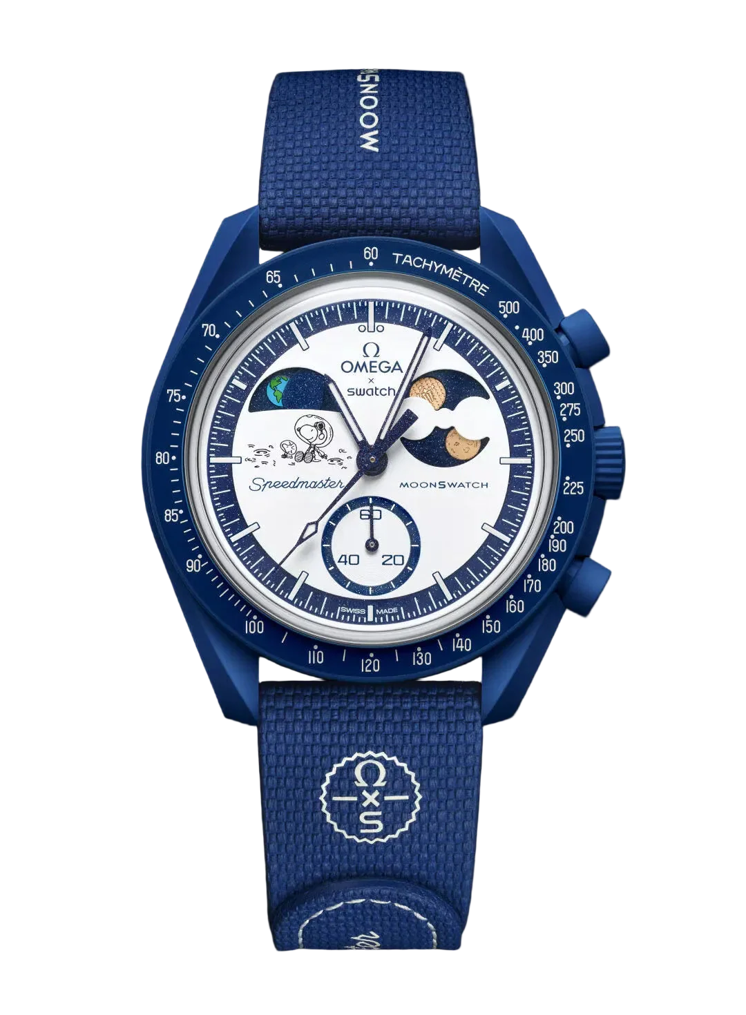 SWATCH X OMEGA BIOCERAMIC MOONSWATCH MISSION TO EARTHPHASE MOONSHINE SNOOPY GOLD POPCORN