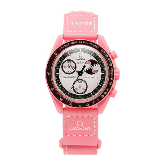 SWATCH X OMEGA BIOCERAMIC MOONSWATCH MISSION TO THE PINK MOON